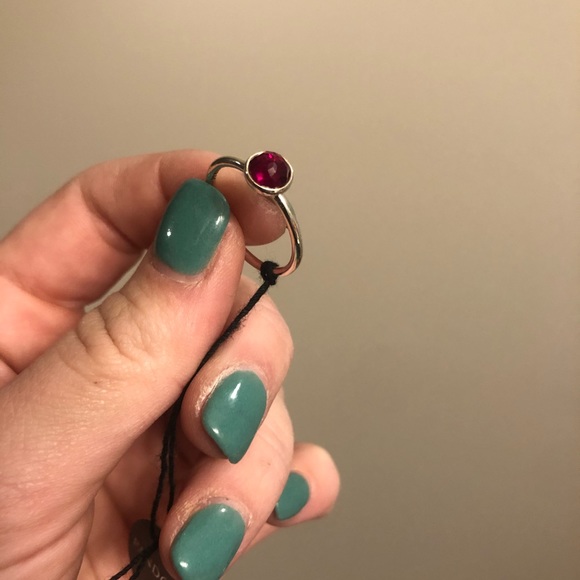 Pandora ruby red ring. NWT! - Picture 3 of 6